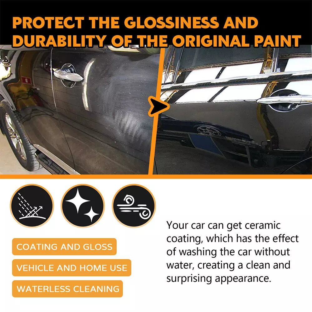 Healthadss ™ 2 PCS Ceramic Paint Sealant For Car Coating Spray Pro Paint Sealant Polish Liquid