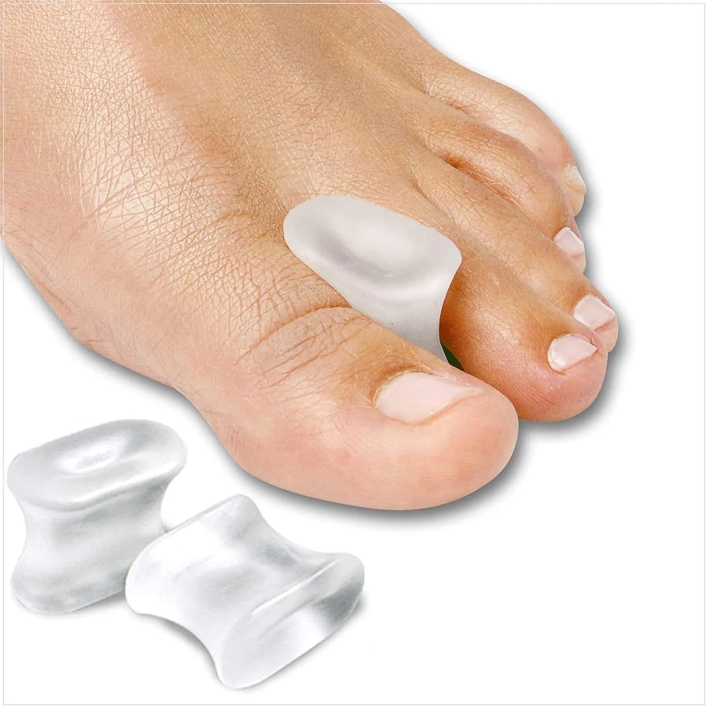 Healthadss ™ 12-Pack Gel Toe Separators