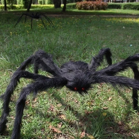 Healthadss ™ 35" Spider Halloween Decor Haunted House Prop Indoor Outdoor Giant Scary Party