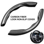 Healthadss ™ Mercedes-Benz Carbon Fiber Car Steering Wheel Booster Cover Accessories 2PC