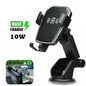 Healthadss ™ Wireless Fast Charging Car Charger Mount Holder Stand 2 in 1 For Cell Phone