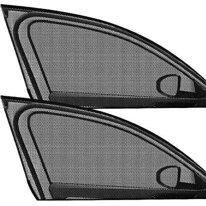 Healthadss ™ 2 Pack Car Window Side Screen Sun Mesh Shade Cover Magnetic Sunshade Visor