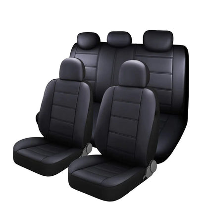 Healthadss ™ Leather Car Seat Covers Full Set 5-Seats Front Rear Protector Cushion For TOYOTA