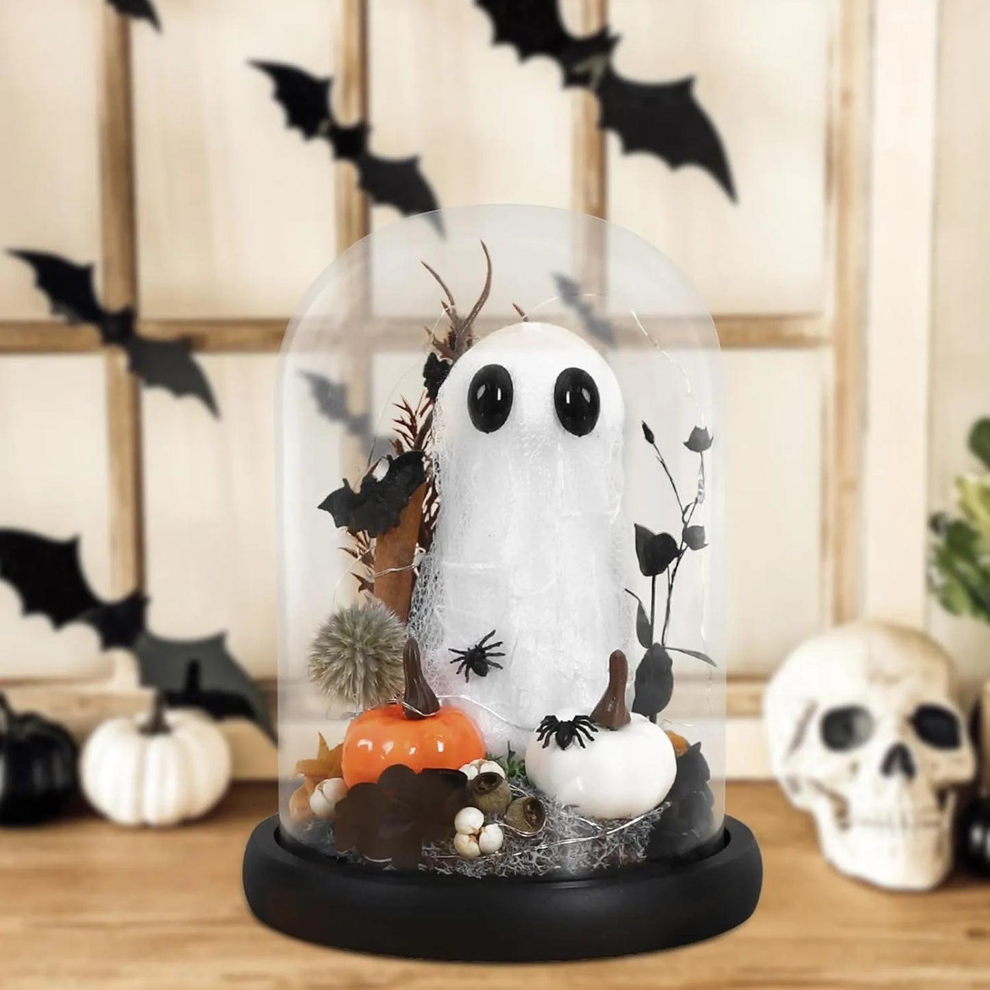 Healthadss ™ Ghost Halloween Decor with String Light