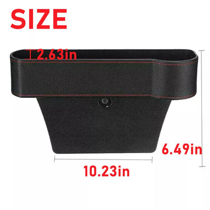 Healthadss ™2 x Car Van Seat Gap Catcher Filler Storage Box Pocket Organizer Holder Decorate