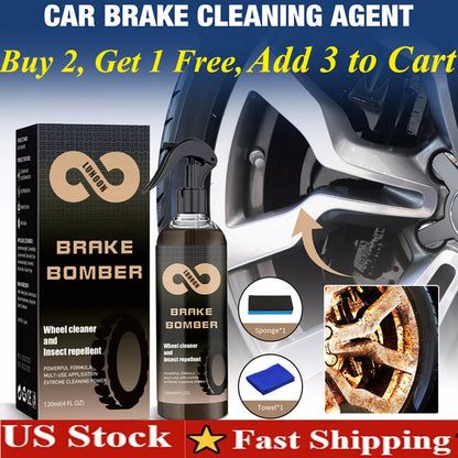 Healthadss ™ 6 Set Stealth Garage Brake Bomber Non-Acid Wheel Cleaner for Cleaning Wheels