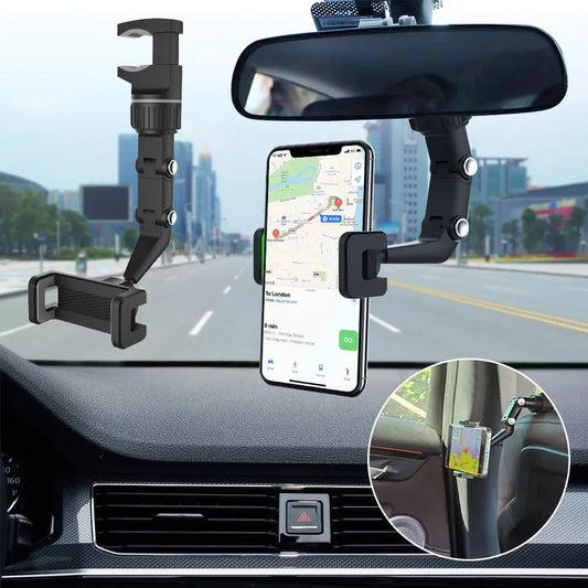 Healthadss ™ 360° Rotatable Car Phone Mount Holder Car Accessories Universal For Cell Phone