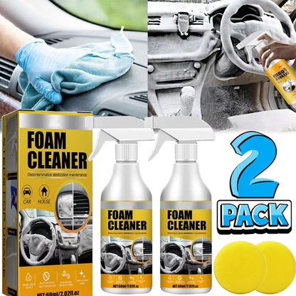 Healthadss ™ 2 Pack Car Interior Foam Cleaner