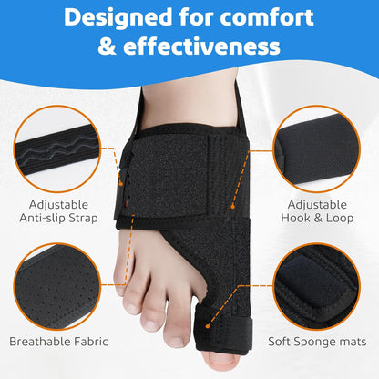 Healthadss ™ Orthopedic Bunion Corrector,Bunion Pads for Bunion Pain Relief