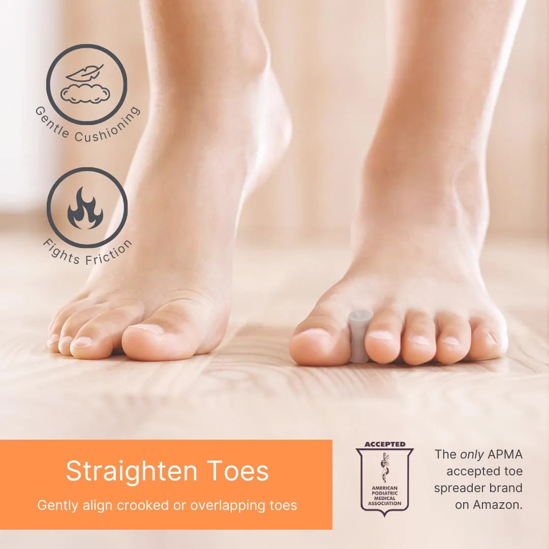 Healthadss ™ 12-Pack Gel Toe Separators