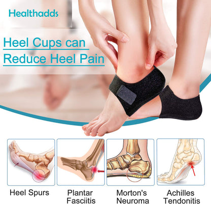 Healthadss ™Heel Support for Relieving Heel Pain