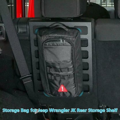 Healthadss ™ Car Trunk Storage Bag Organizer Tool Kit Pockets for Jeep Wrangler JK & Cherokee