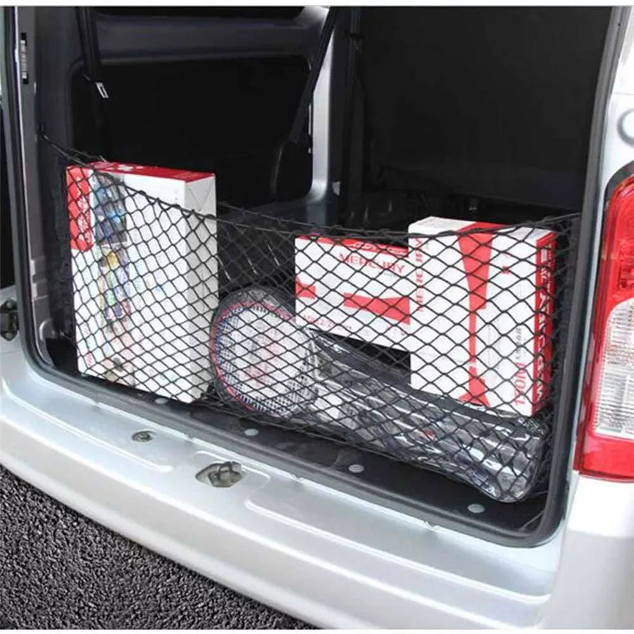 Healthadss ™ SUV Car Accessories Envelope Style Trunk Cargo Net Storage Organizer Universal