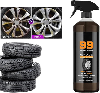 Healthadss ™ 2 Pack Bronze Bomber Non-Acid Wheel Cleaner