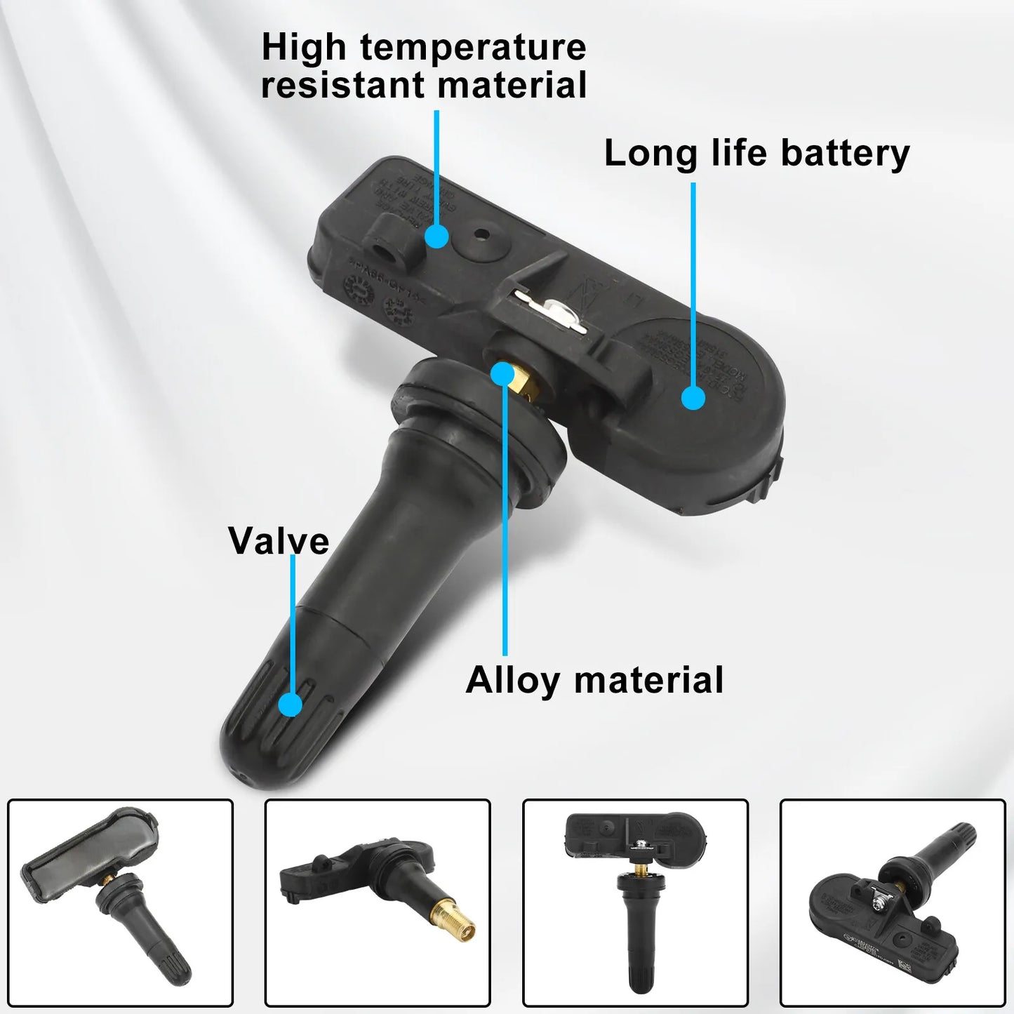 Healthadss ™ 4X OEM TPMS Tire Pressure Monitoring Sensors for Chevy GMC 20923680 13586335