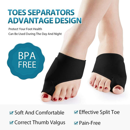 Healthadss ™ Bunion Corrector,Hallux Valgus Pain Relief,Comfortable & Breathable for Day/Night Support