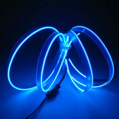 Healthadss ™ 2m Blue LED Car Interior Decorative Atmosphere Wire Strip Light Accessories