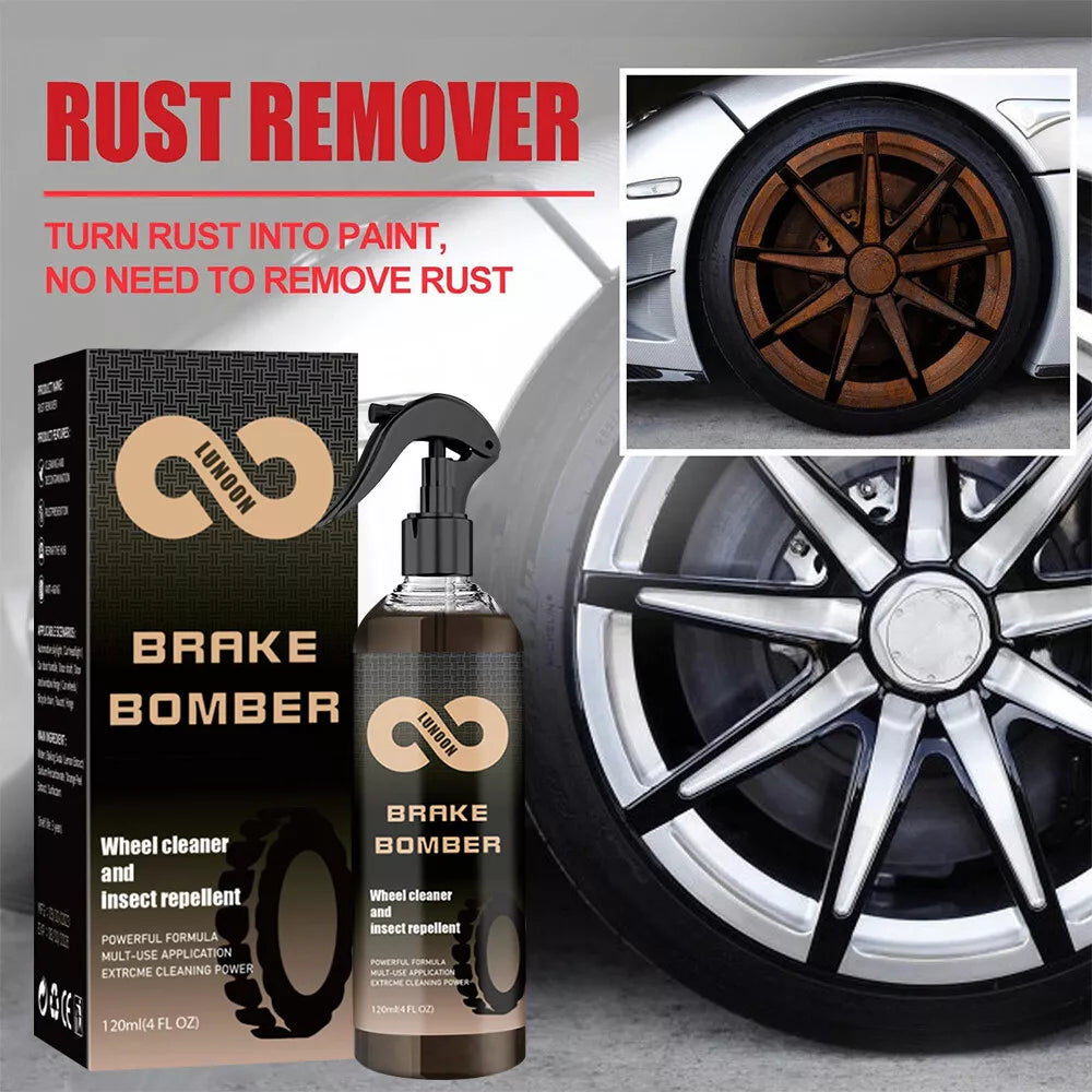 Healthadss ™ 6 Set Stealth Garage Brake Bomber Non-Acid Wheel Cleaner for Cleaning Wheels