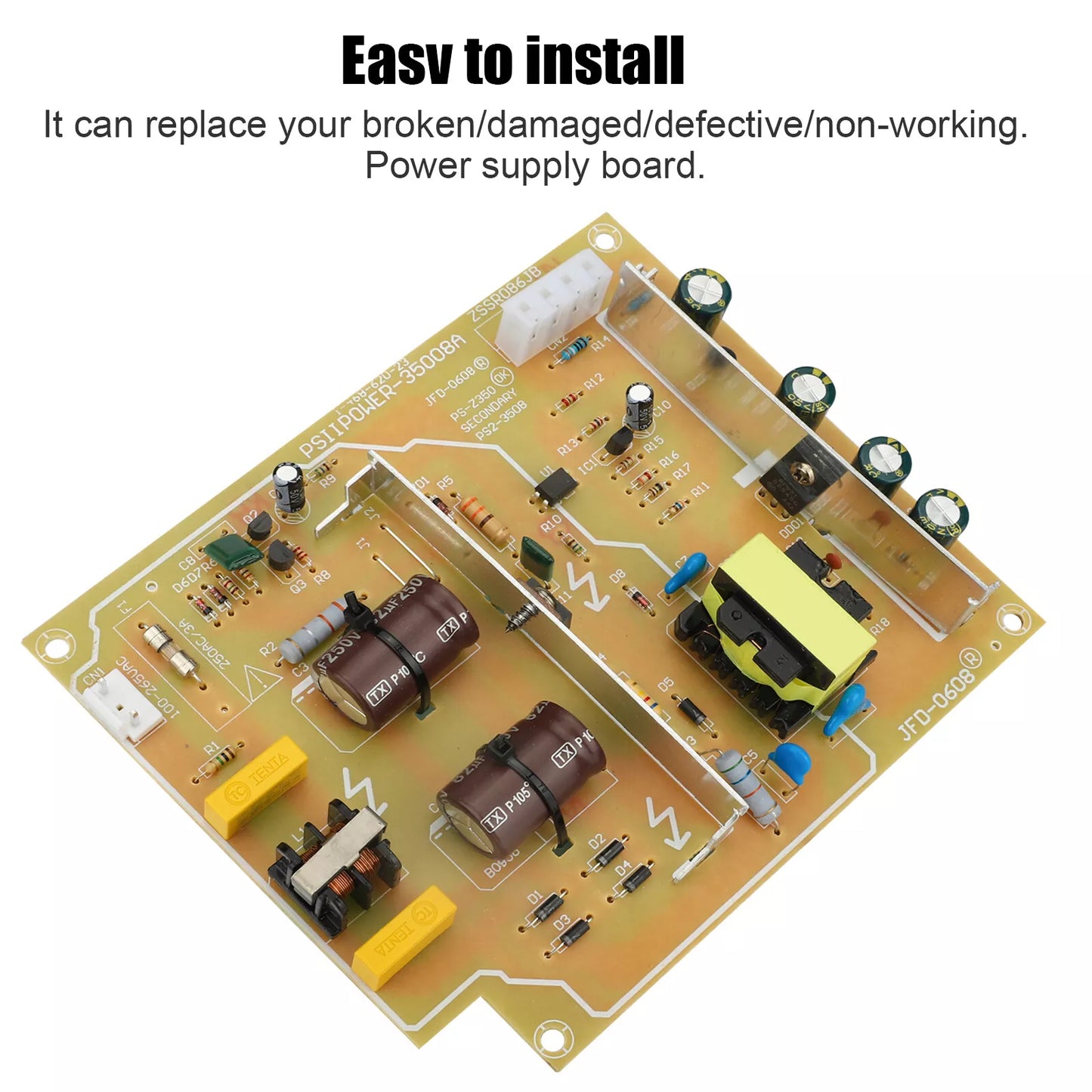 Healthadss ™ Power Supply Board Motherboard 30000 to 39000 for PS2 Fat Console Replacement