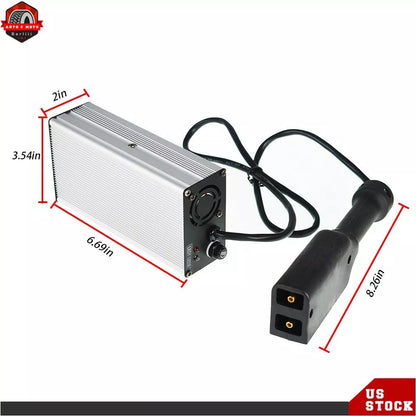 Healthadss ™ 36Volt Powerwise Golf Cart Battery Charger "D"-Style For EZGO Medalist TXT