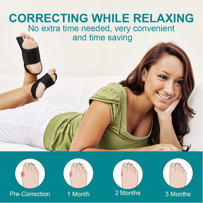 Healthadss ™ Bunion Corrector with 2 Pack Gel Toe Separators