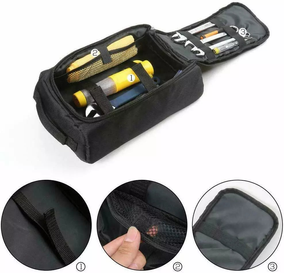 Healthadss ™ Car Trunk Storage Bag Organizer Tool Kit Pockets for Jeep Wrangler JK & Cherokee