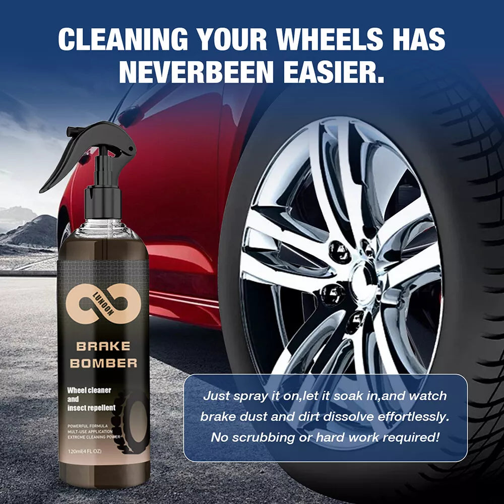 Healthadss ™ 6 Set Stealth Garage Brake Bomber Non-Acid Wheel Cleaner for Cleaning Wheels