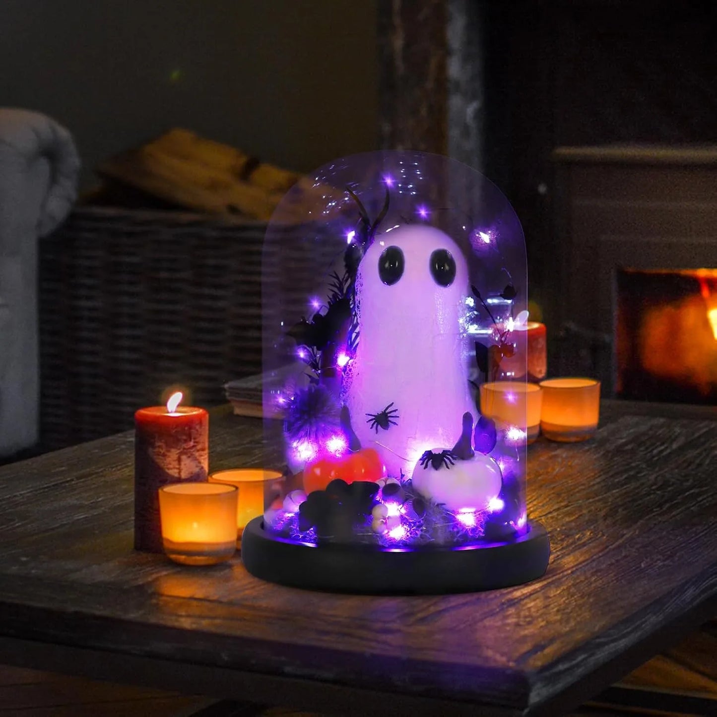 Healthadss ™ Ghost Halloween Decor with String Light