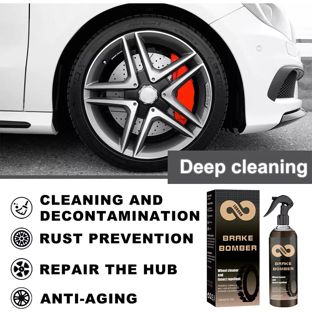 Healthadss ™ 6 Set Stealth Garage Brake Bomber Non-Acid Wheel Cleaner for Cleaning Wheels