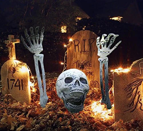 Healthadss ™  Realistic Skeleton Stakes Halloween Decorations