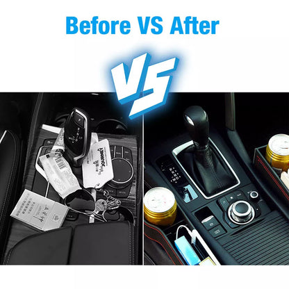 Healthadss ™2 x Car Van Seat Gap Catcher Filler Storage Box Pocket Organizer Holder Decorate