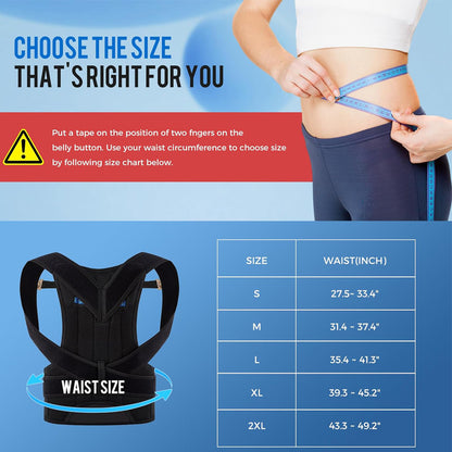 Healthadss ™ Back Brace Posture Corrector