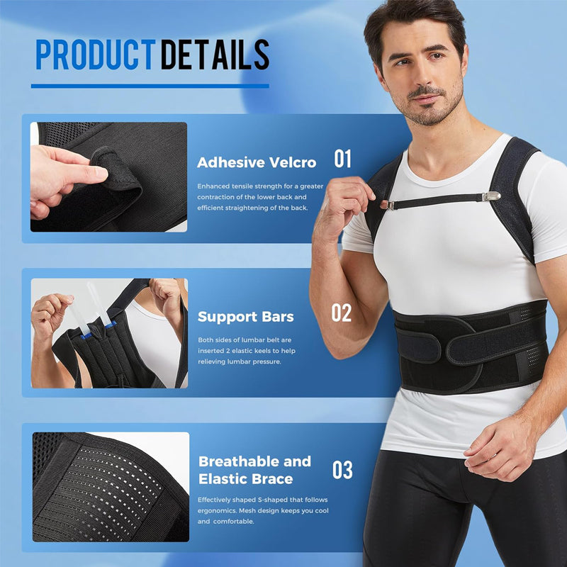 Healthadss ™ Back Brace Posture Corrector