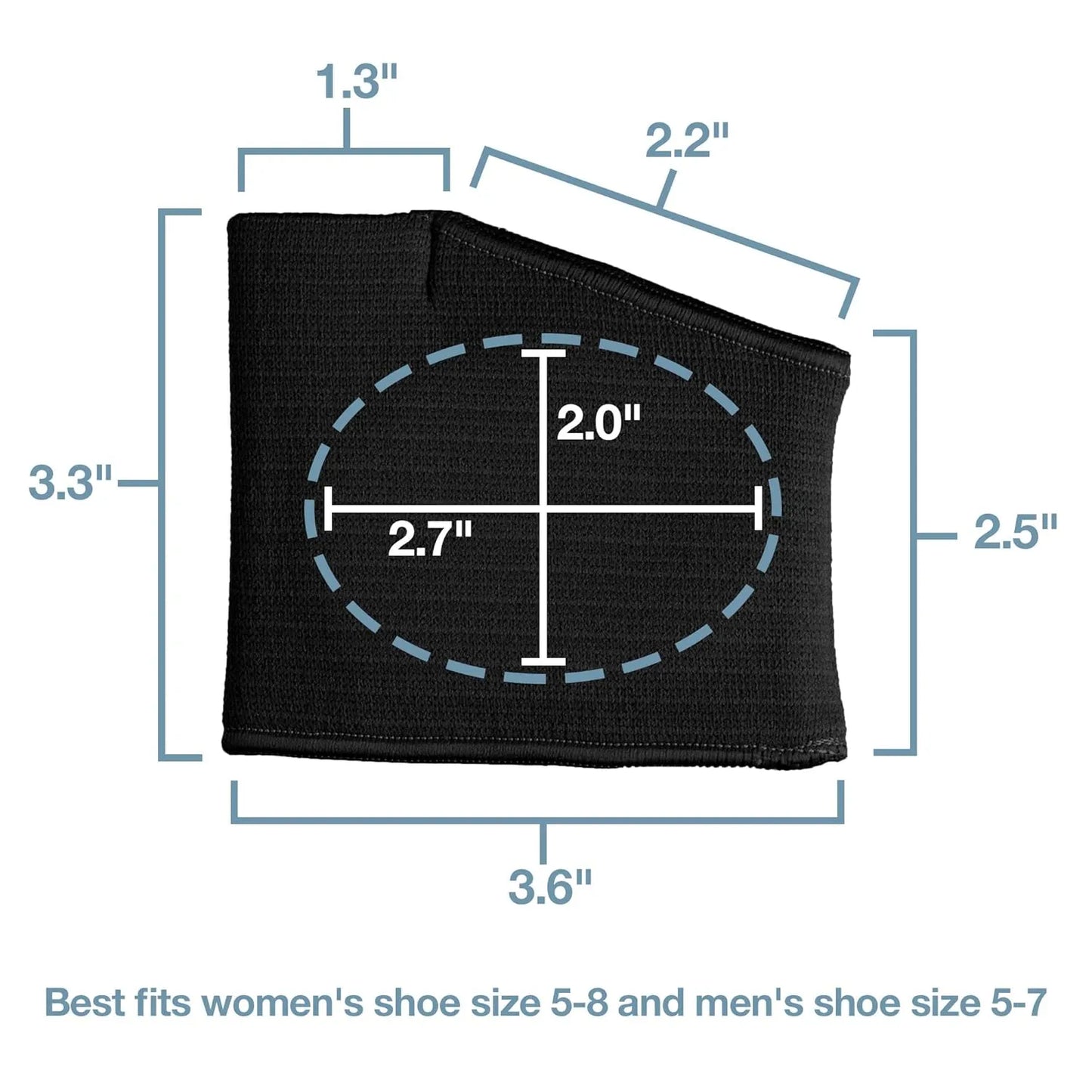 Healthadss ™ 2 Pairs Metatarsal Pads