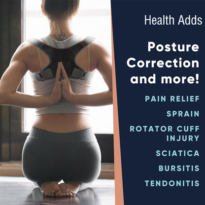 Healthadss ™ Adjustable Posture Corrector,Orthopedic Brace for Pain Relief