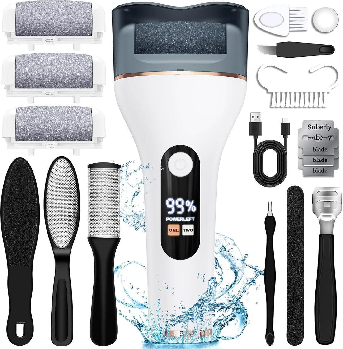 Healthadss ™ 16 In 1 Electric Callus Remover for Feet