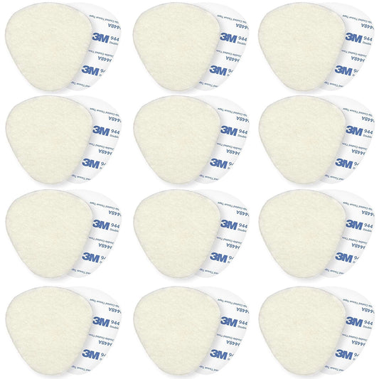 Healthadss ™ 12-Pack Metatarsal Foot Pads for Pain Relief - 1/4” Thick