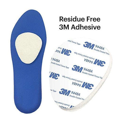 Healthadss ™ 12-Pack Metatarsal Foot Pads for Pain Relief - 1/4” Thick