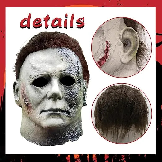 Healthadss ™ Michael Myers Halloween Scary Kills Horror Movie Cosplay Costume Latex Full Mask